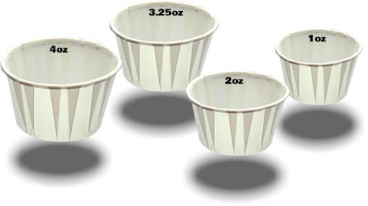 Portion Control Souffl Cups