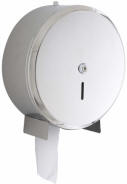 Polished Stainless Steel Jumbo Toilet Roll Dispenser